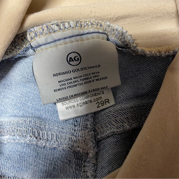 AG Adriano Goldschmied Maternity Skinny Jeans women’s size 29 distressed - Picture 3 of 4